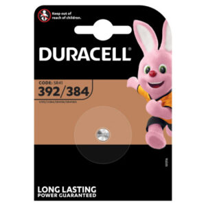 DURACELL  Knopfbatterie Specialty 392/384   V392, V384, SR41W, 1.5V