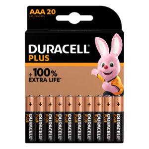 DURACELL  Plus Power 4-141087  AAA/LR03              20 Stück