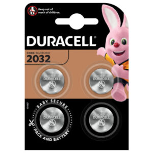DURACELL  Knopfbatterie Specialty 4-119376    CR2032, 3V           4 Stück