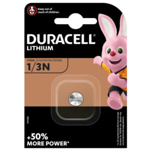 DURACELL  Knopfbatterie Lithium CR1/3N    CR11108, CR1, 2L76, 3V 1 Stück