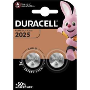DURACELL  Knopfbatterie Specialty DL2025    CR2025, 3V             2 Stück