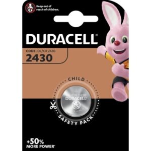 DURACELL  Knopfbatterie Specialty DL2430    CR2430, 3V