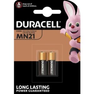 DURACELL  Batterie Specialty MN21      A23,LRV08,8LR932,12V     2 St.