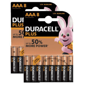 DURACELL  Batterie Plus Power MN2400    AAA, LR03, 1.5V       16 Stück