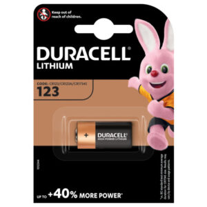 DURACELL  Photobatterie Specialty Ultra CR123     DL123A, EL123A, CR123A, 3V