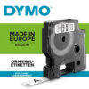 DYMO      Schriftband D1   schwarz/weiss S0720530                         12mm/7m – Bild 2