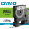 DYMO      Schriftband D1   schwarz/weiss S0720780                          6mm/7m – Bild 2