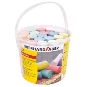EBERHARD  Strassenkreide 526512    6 Farben ass.         20 Stück