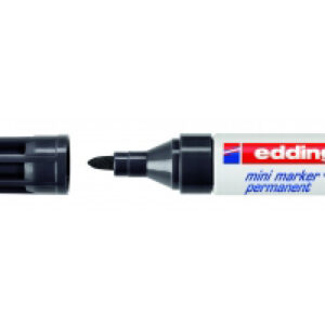 EDDING    Mini Marker permanent  1,5-3mm 0-1       schwarz