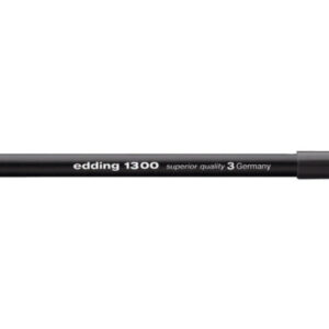 EDDING    Fasermaler 1300 color pen  2mm 1300-1    schwarz