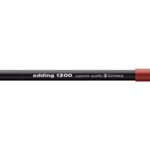 EDDING    Fasermaler 1300 color pen  2mm 1300-2    rot
