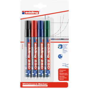 EDDING    Boardmarker 250        1.5-3mm 250BLI123 4 Farben ass.          Blister
