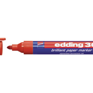 EDDING    Permanent Marker 30 30-2      rot
