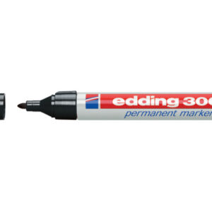 EDDING    Permanent Marker 3000  1.5-3mm 3000-1    schwarz, wasserfest