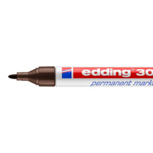 EDDING    Permanent Marker 3000  1,5-3mm 3000-18   dunkelbraun
