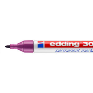 EDDING    Permanent Marker 3000  1,5-3mm 3000-20   rotviolett