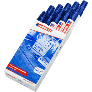 EDDING    Permanent Marker 3300    1-5mm 3300-3-10 blau                  10 Stück