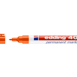 EDDING    Permanent Marker 400       1mm 400-6     orange