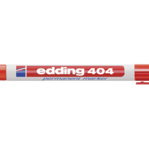 EDDING    Permanent Marker 404 404-2     rot