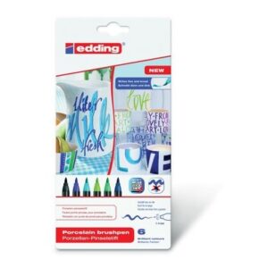 EDDING    Porzellanmarker 4200     1-4mm 4200-E6-C 6 Cool Colours