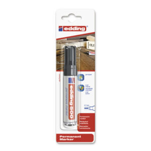 EDDING    Permanent Marker 500     2-7mm 500BLI-1  schwarz                Blister