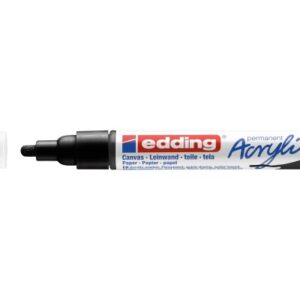 EDDING    Acrylmarker 5100         2-3mm 5100-901  tiefschwarz sdm