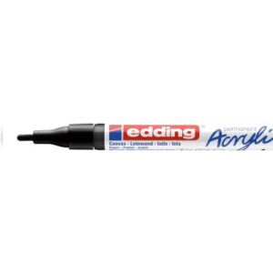EDDING    Acrylmarker 5300         1-2mm 5300-901  tiefschwarz sdm