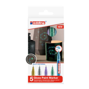 EDDING    Gloss Paintmarker 780    0.8mm 780-E5-me metallic               5 Stück