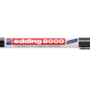 EDDING    Tiefkühlmarker             1mm 8000ORG-1 schwarz