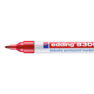 EDDING    Permanent Marker 8300  1,5-3mm 8300-2    rot