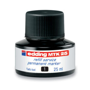 EDDING    Tinte                     25ml MTK-25-1  schwarz