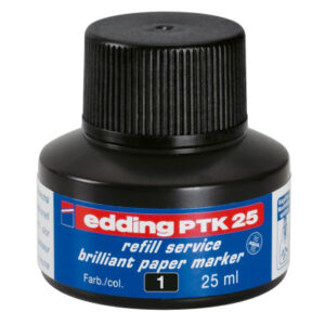 EDDING    Tinte                     25ml PTK-25-1  schwarz
