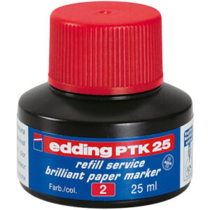 EDDING    Tinte                     25ml PTK-25-2  rot