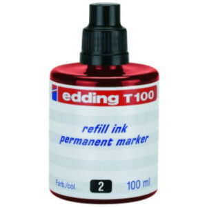 EDDING    Tinte                    100ml T-100-2   rot