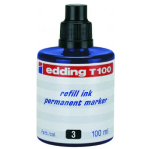 EDDING    Tinte                    100ml T-100-3   blau