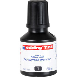 EDDING    Nachfülltusche T25 T-25-1    schwarz                   30ml