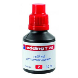 EDDING    Nachfülltuschen T25 T-25-2    rot                       30ml