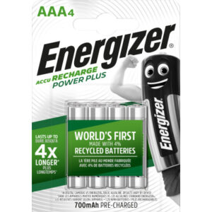 ENERGIZER Batterie Akku E30062660 AAA/HR03, 700mAh, 4 Stück