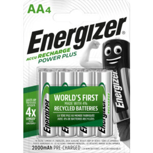 ENERGIZER Batterie Akku E30062670 AA/HR06, 2000mAh, 4 Stück
