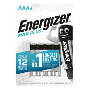 ENERGIZER Batterie Max Plus         1,5V E92/AAA   Micro 1300 mAh         4 Stück