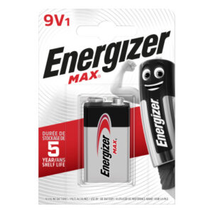 ENERGIZER Batterie Max                9V 6LR61                            1 Stück