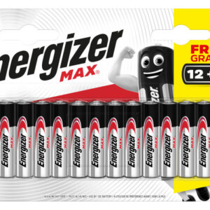 ENERGIZER Batterien Max AAA         1.5V LR03/AM4  Blister             12+4 Stück