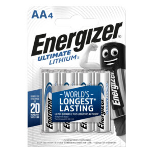 ENERGIZER Batterien Ultimate AA     1.5V AA/L91    Lithium                4 Stück