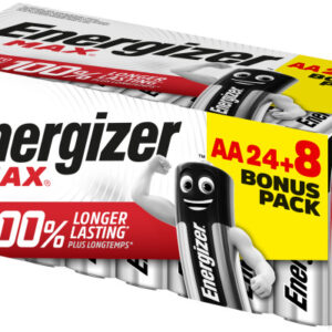 ENERGIZER Batterien Max E30389620 AA/LR6              24+8 Stück