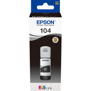 EPSON     Tintenbehälter 104     schwarz T00P140   EcoTank ET-2710    4500 Seiten