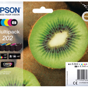 EPSON     Multipack Tinte 202    5-color T02E740   XP-6000/6005