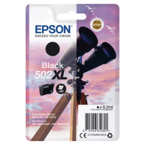 EPSON     Tintenpatrone 502XL    schwarz T02W140   WF-2860/XP-5100     550 Seiten