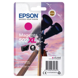 EPSON     Tintenpatrone 502XL    magenta T02W340   WF-2860/XP-5100     470 Seiten