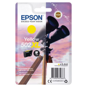 EPSON     Tintenpatrone 502XL     yellow T02W440   WF-2860/XP-5100     470 Seiten