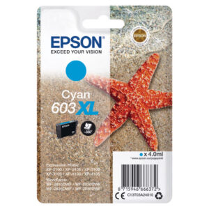 EPSON     Tintenpatrone 603XL       cyan T03A24010 XP-2100             350 Seiten